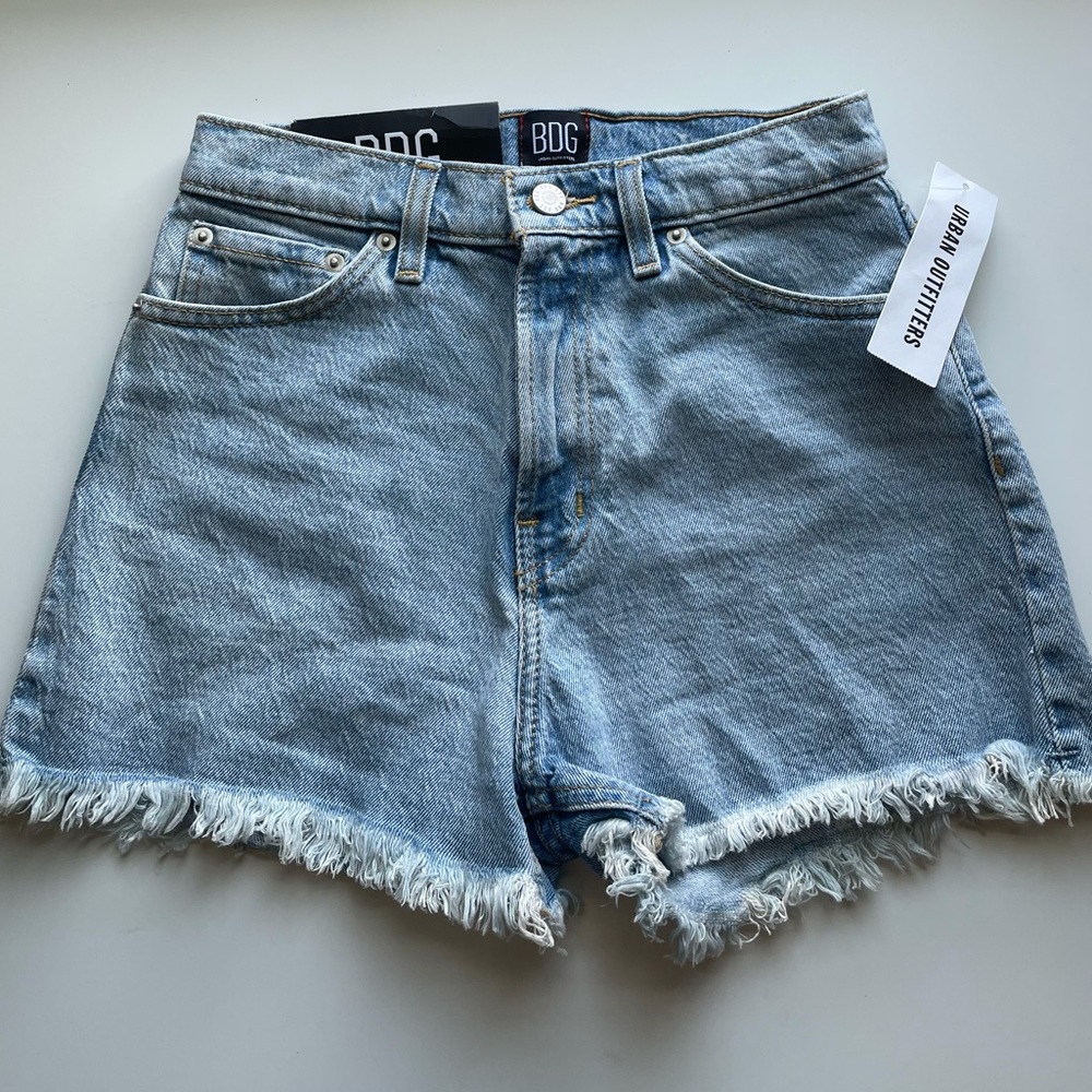 High rise urban outfitters BDG jean shorts